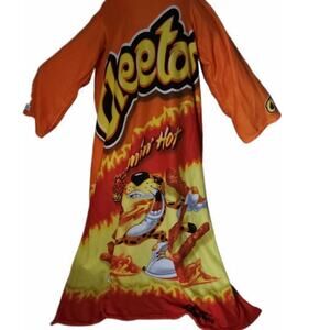 Chester Cheeto Long Sleeve Snuggie Blanket